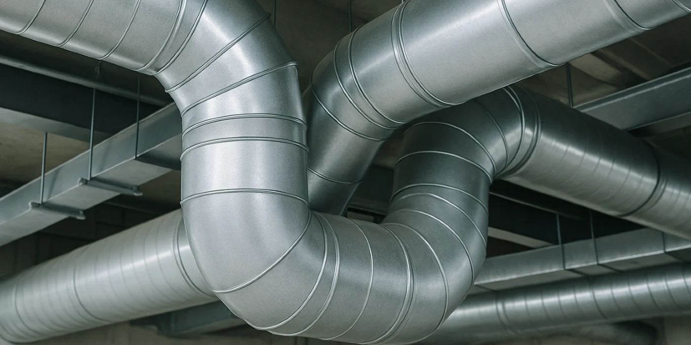 Metal air ducts from Air Conditioning Repair West Lake in Lakeway, TX - Lakeway TX